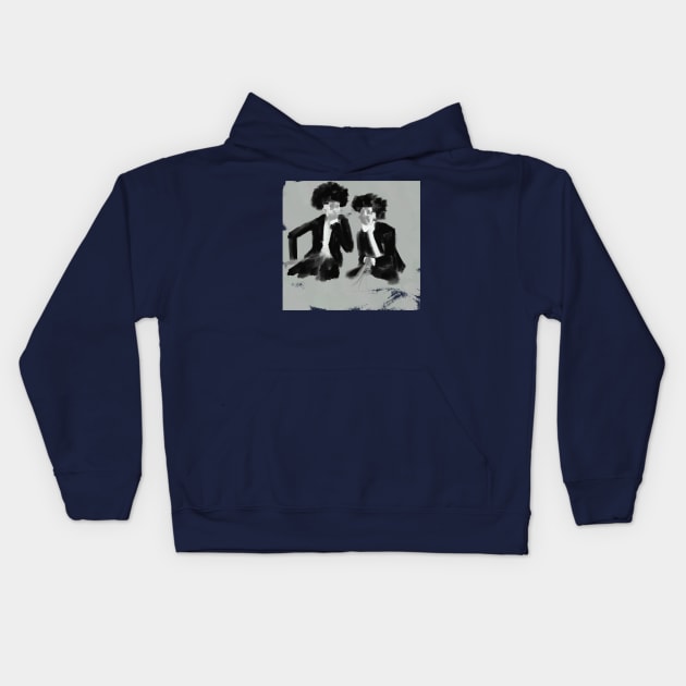 Master minds Kids Hoodie by Ninjanese_art